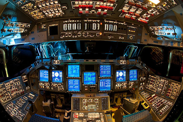 Spaceship Cockpit Wallpaper Endeavour S Es