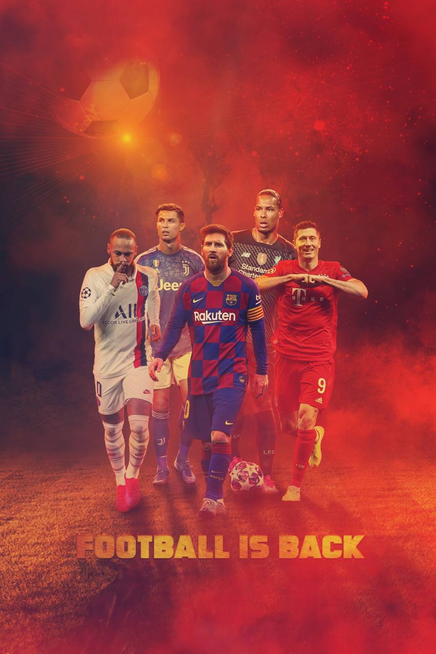 Wallpaper Background Barca Cr7 Cristiano Football Is Back Levy