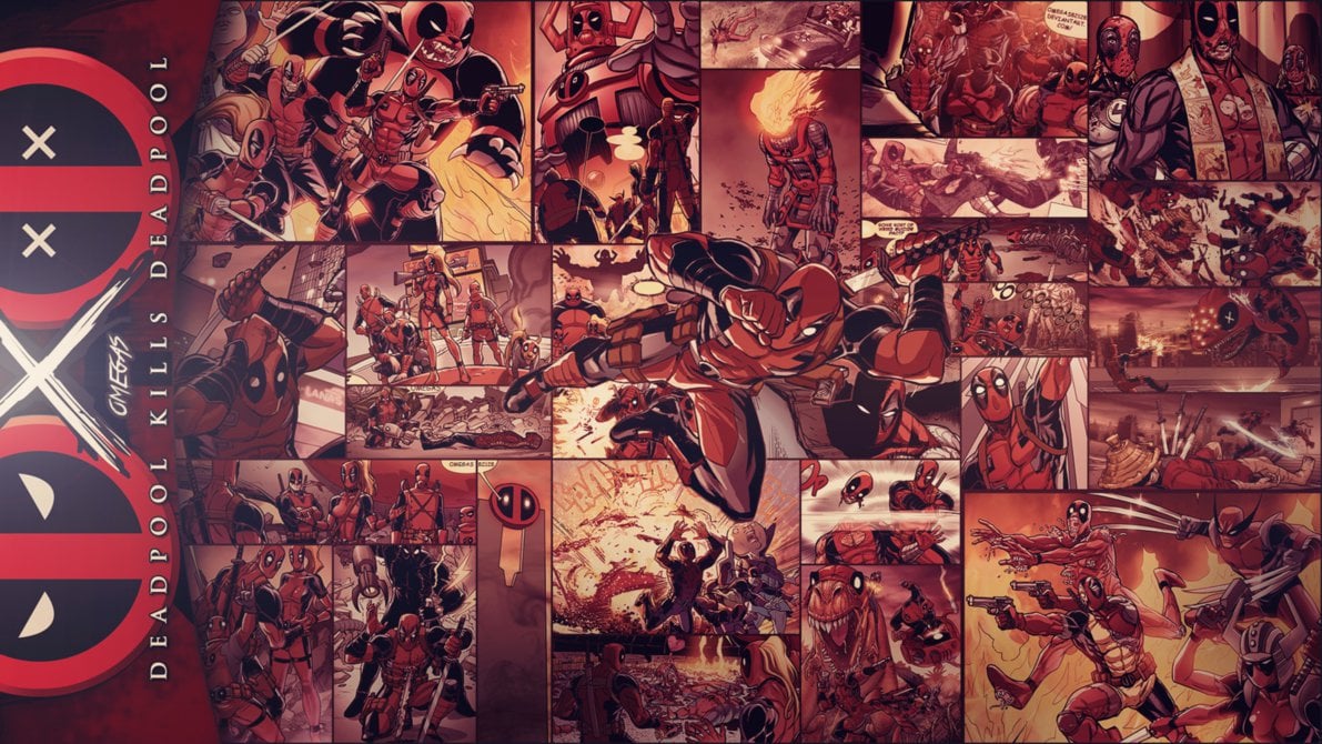 Deadpool kills Deadpool   1080p   wallpaper by Omegas82128 on
