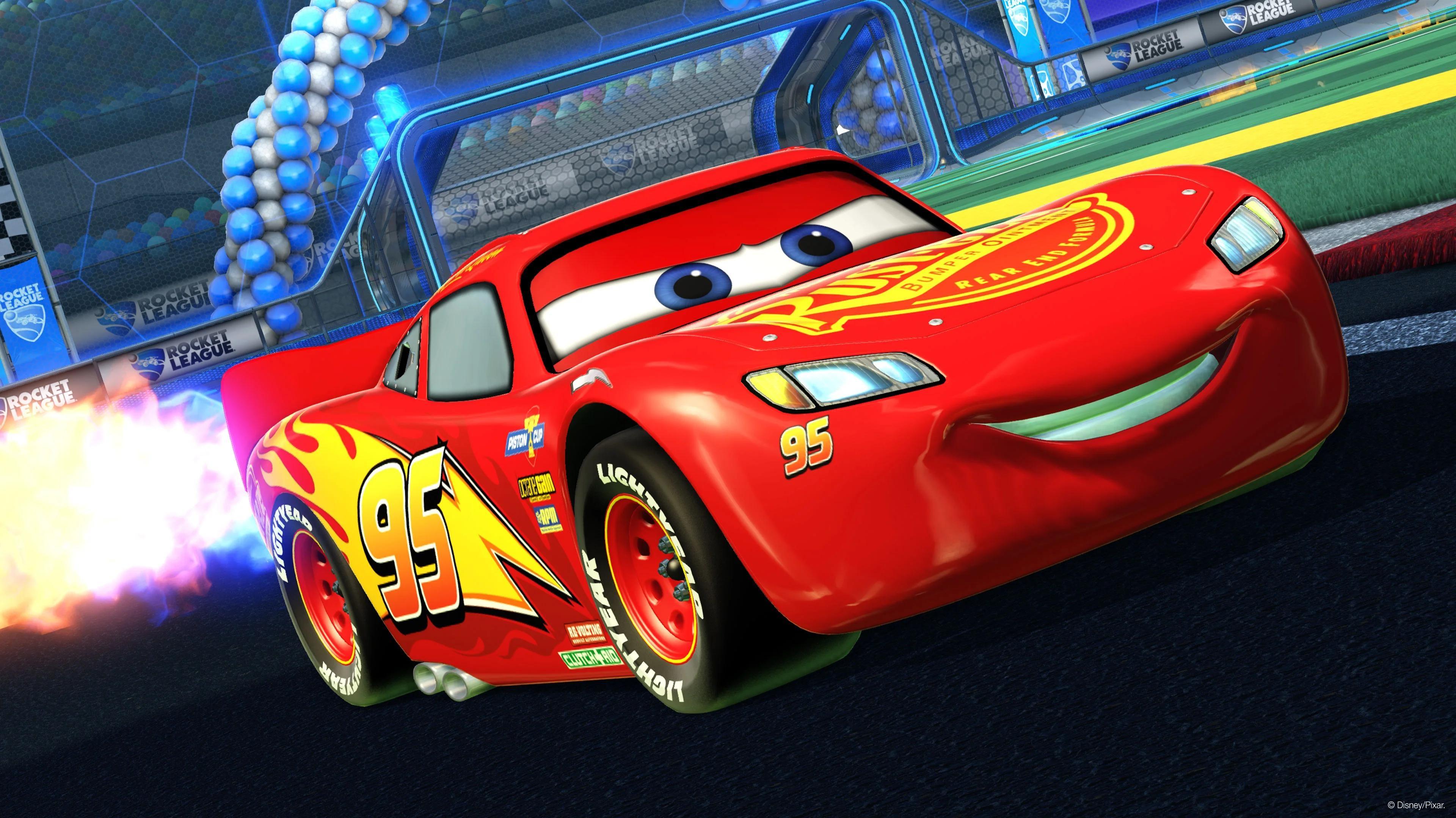 The Lightning Mcqueen Car Body And Other Cosmetics Hit Soccar