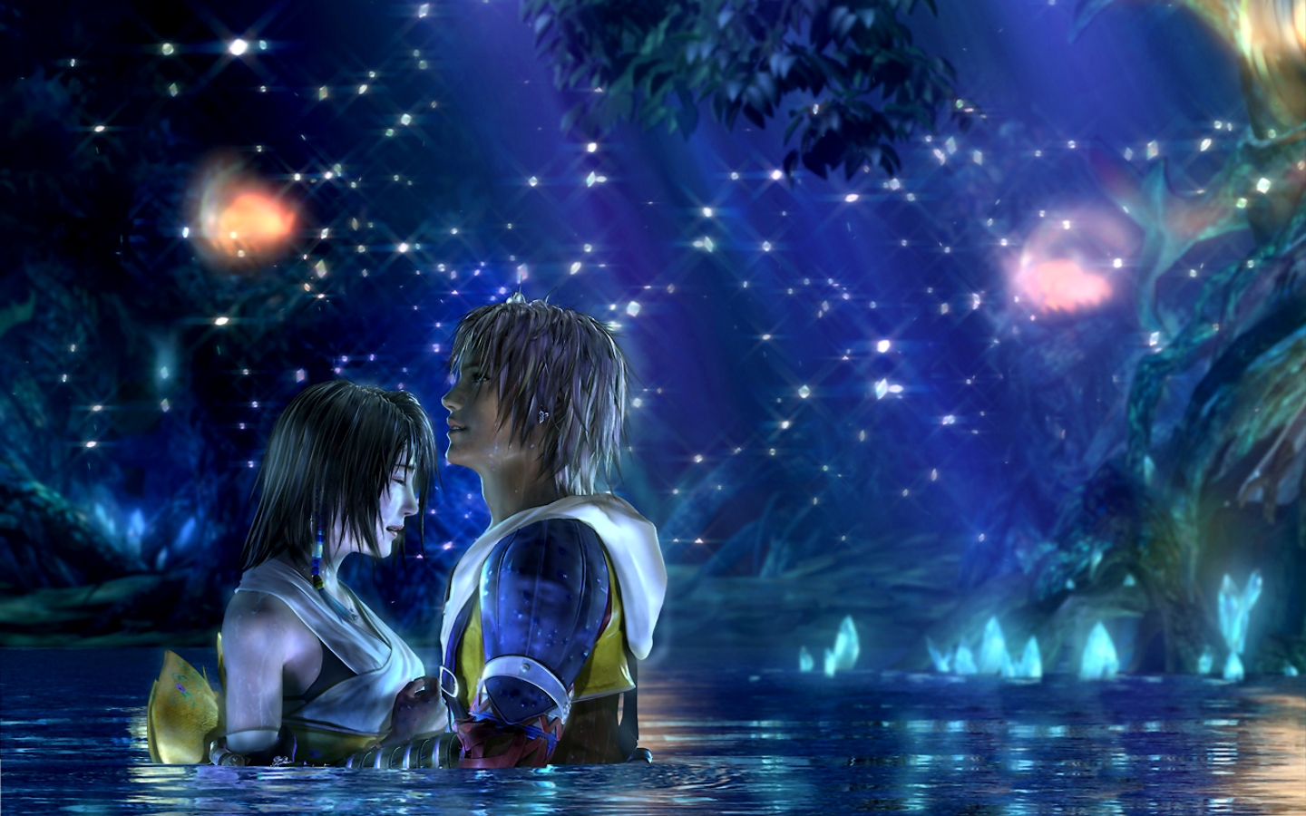 Tidus With Yuna Wallpaper And Background Image Id
