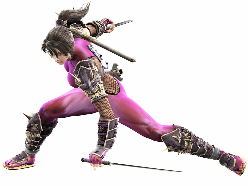 Armor Female Ninja Warrior Taki Video Games Soul Calibur HD Wallpaper