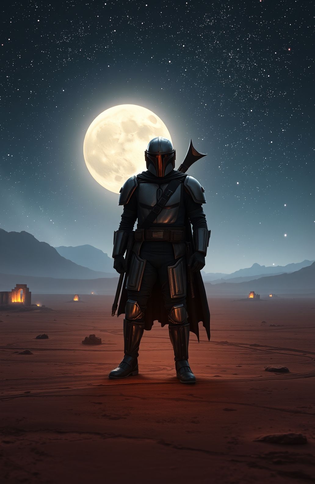 The Mandalorian Art Wallpaper