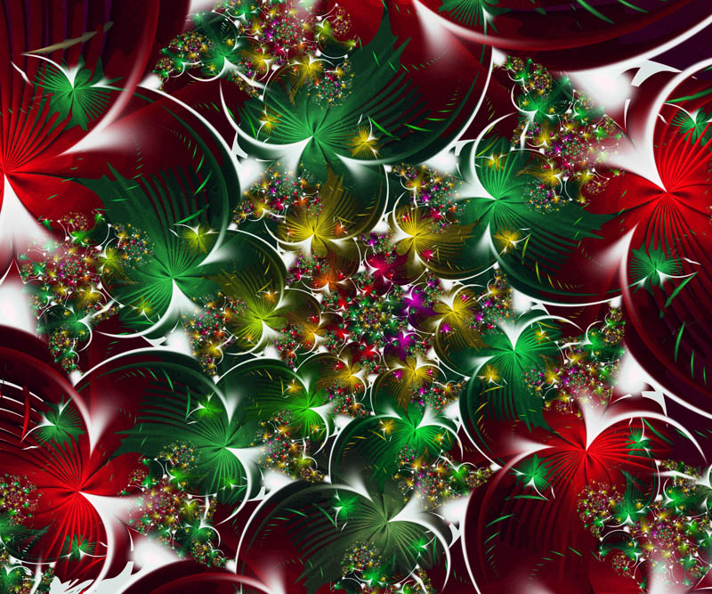 Christmas Fractal For All Reality Carnival Visitors