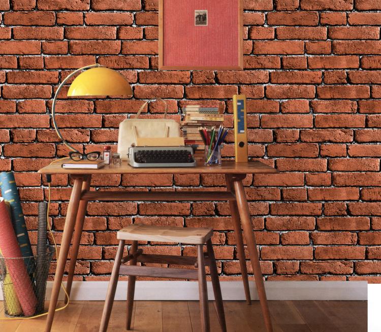 Novelty 3d Wallpaper New Vintage Brick Wall High