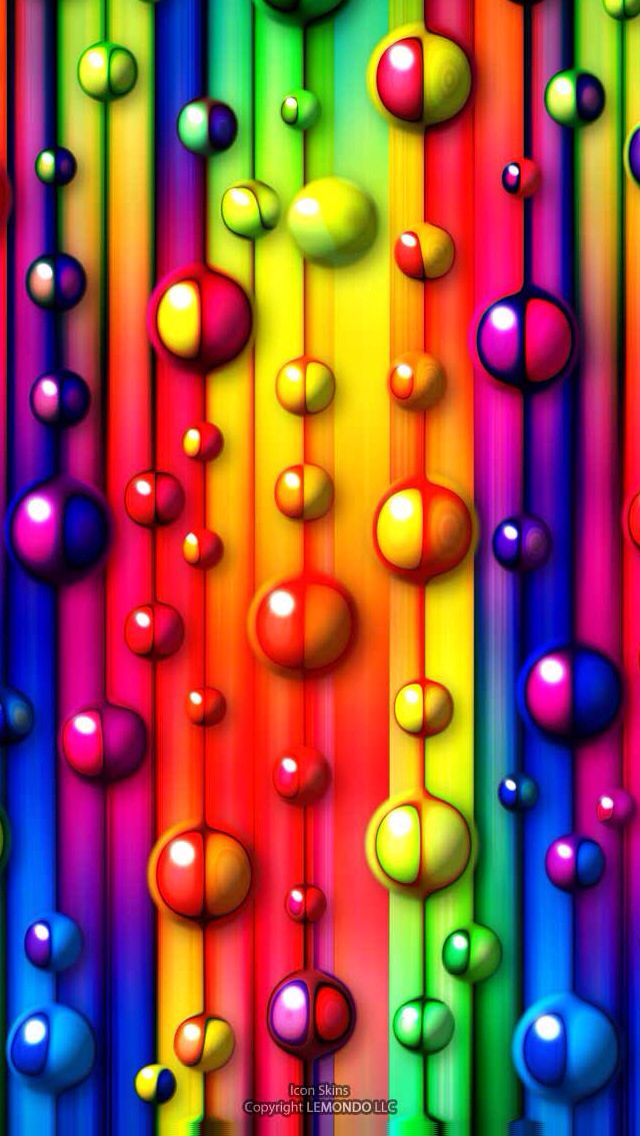 iPhone Wallpaper Rainbow Colorful