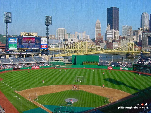 Pnc Park Wallpaper Of The Pittsburgh Pirates Baseball Stadium