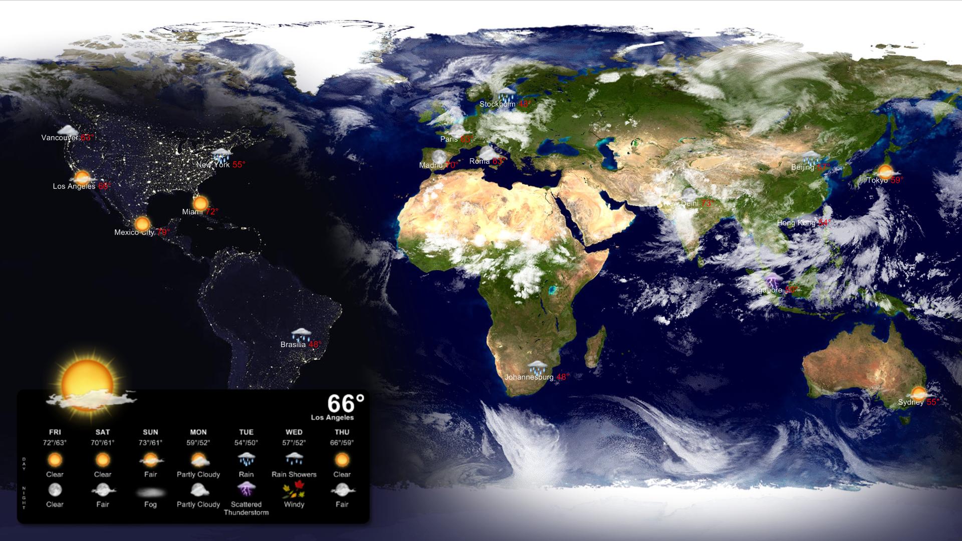 Living Earth Desktop Wallpaper And Screen Saver