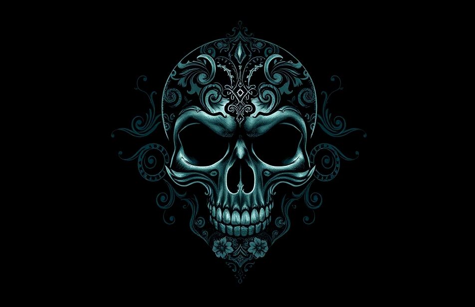 HD Skull Wallpaper 1080p