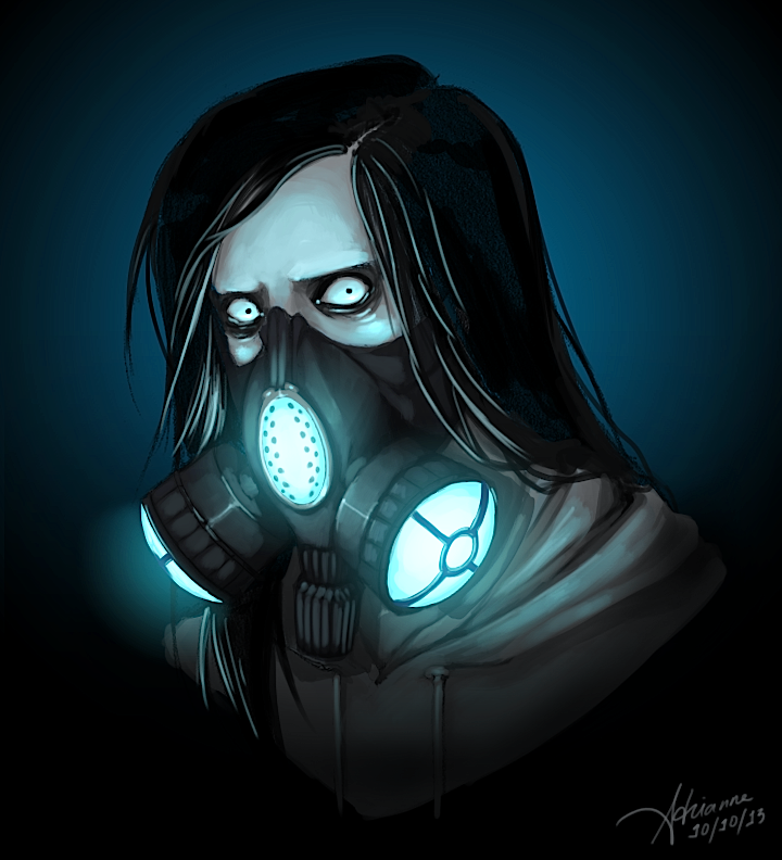 Jeff S Gas Mask By Suchanartist13