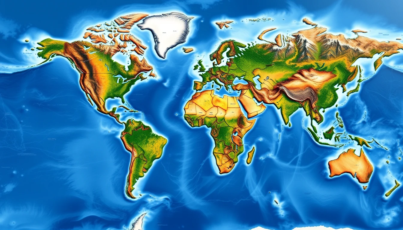 World Map Wallpaper High Resolution
