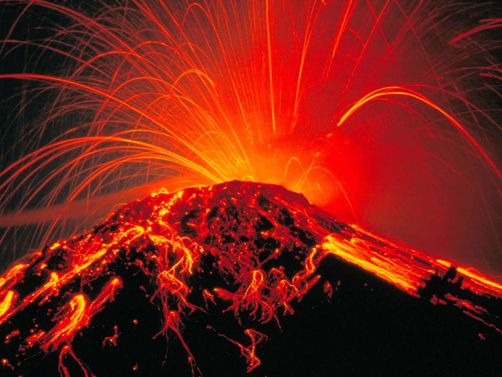 Volcano HD Wallpaper Background Image