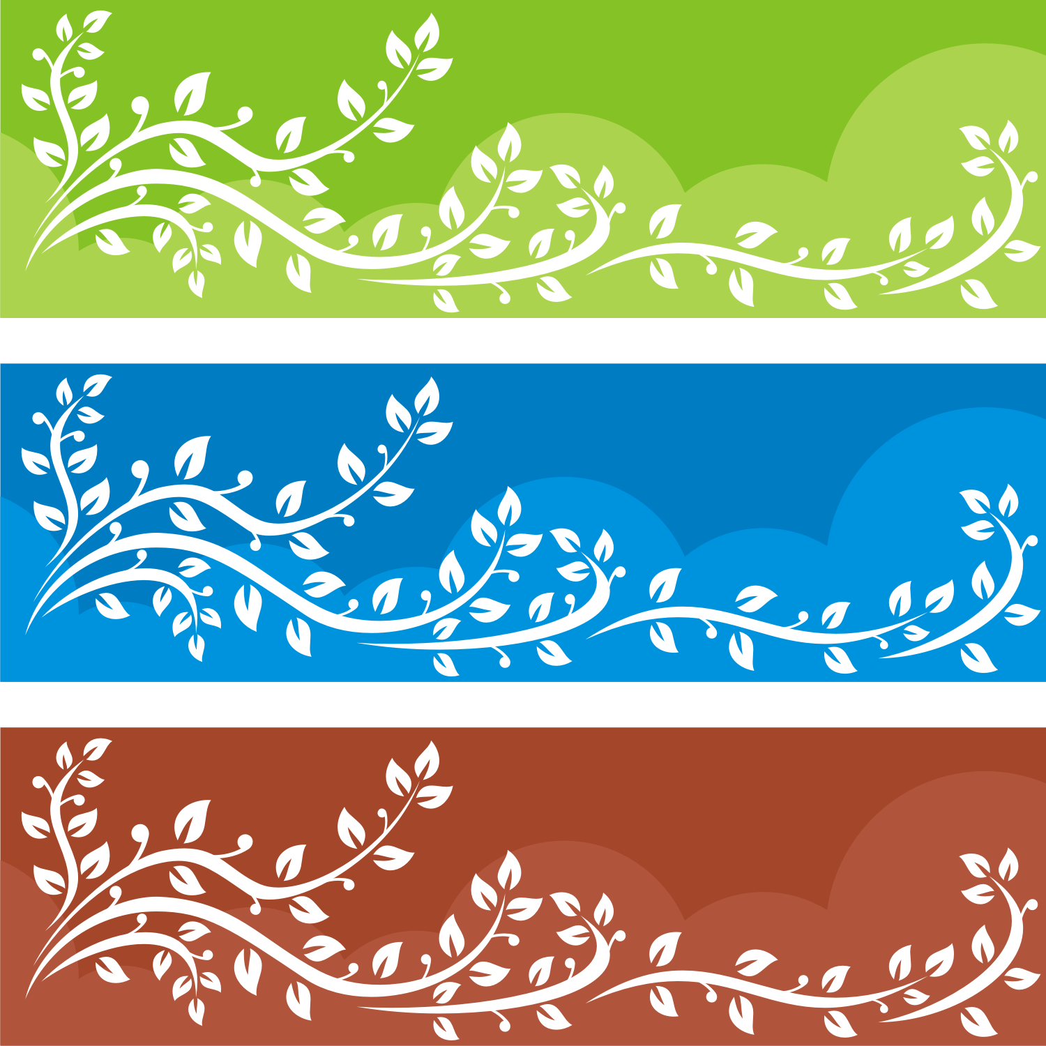 Vector for use Tree banner backgrounds 1500x1500