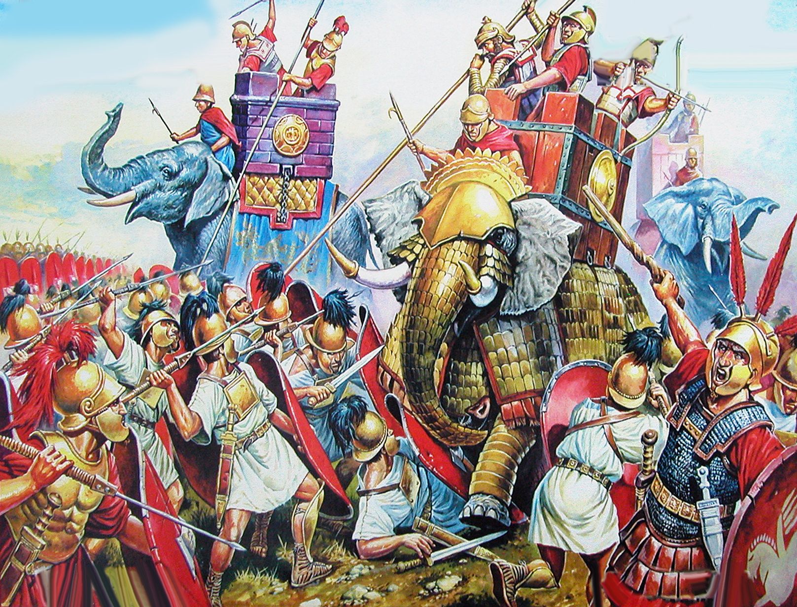 Punic War Between Carthage And Rome Art Wars