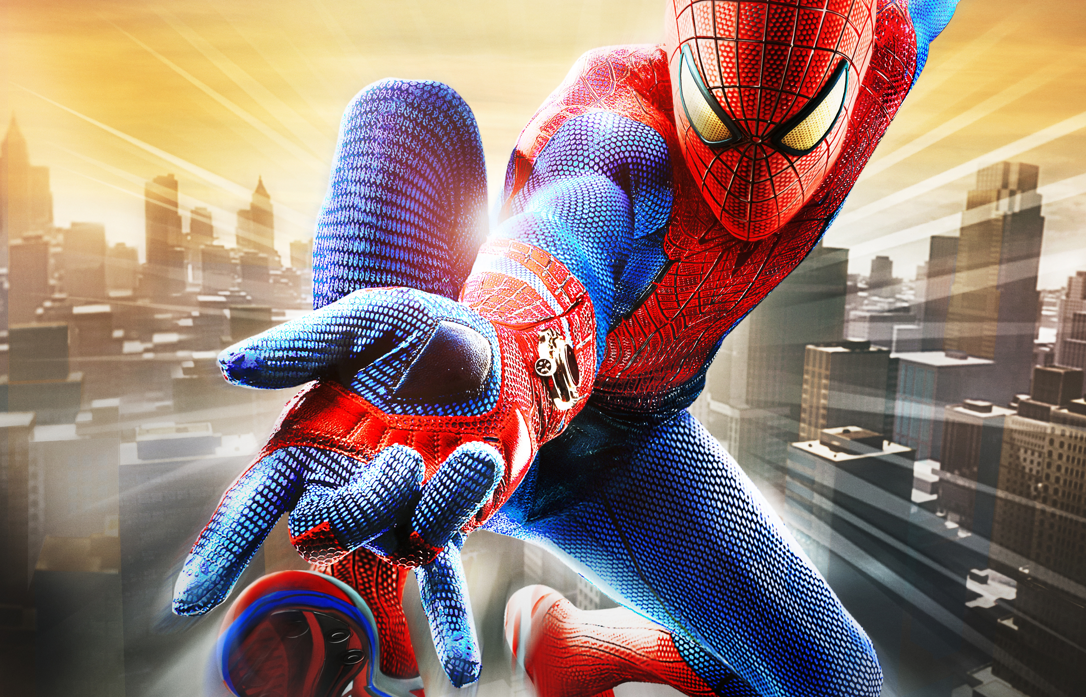 4k Wallpaper Games Marvel The City Amazing Spider Man