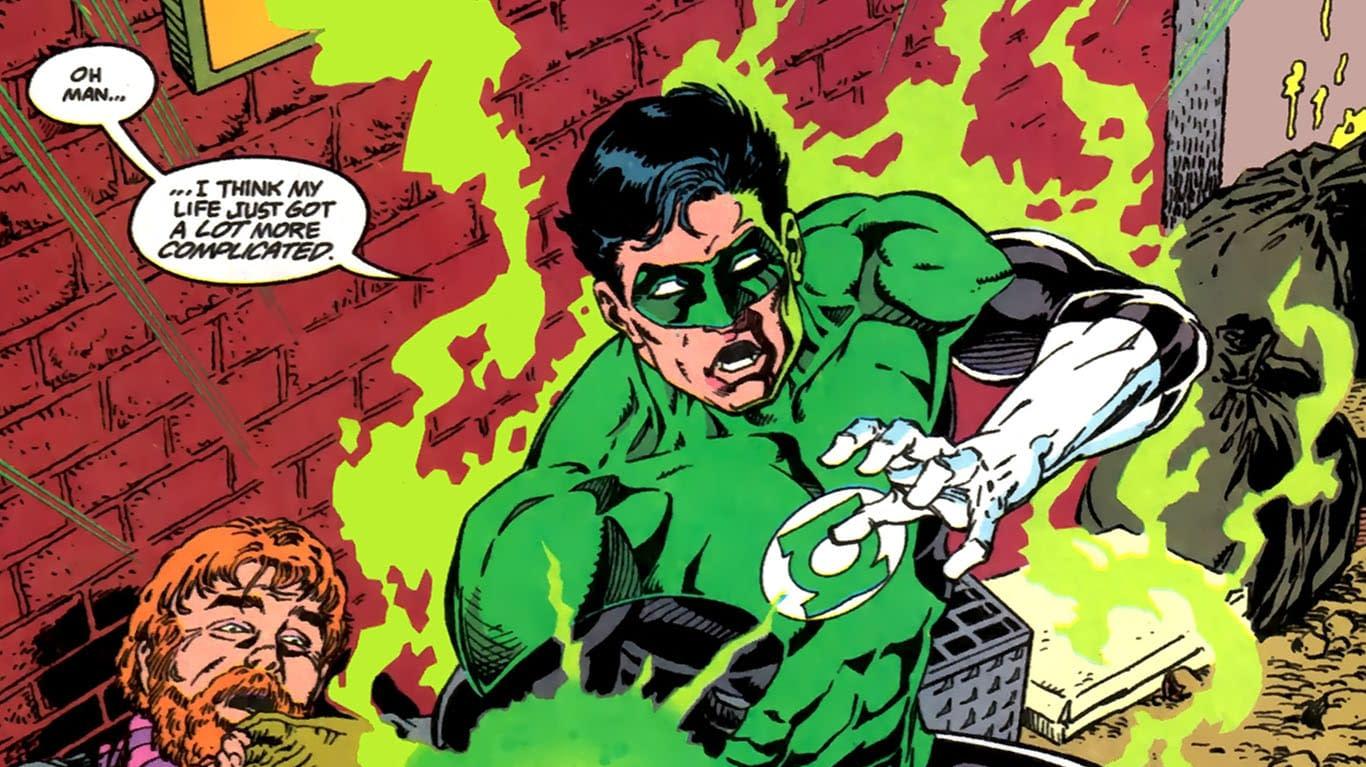 The Debut Of Kyle Rayner In Green Lantern Up For Auction