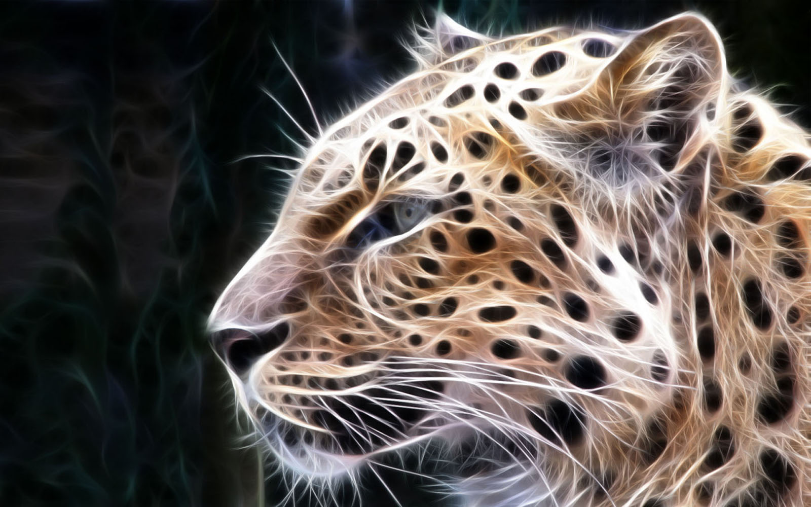 Wallpaper Leopard 3d