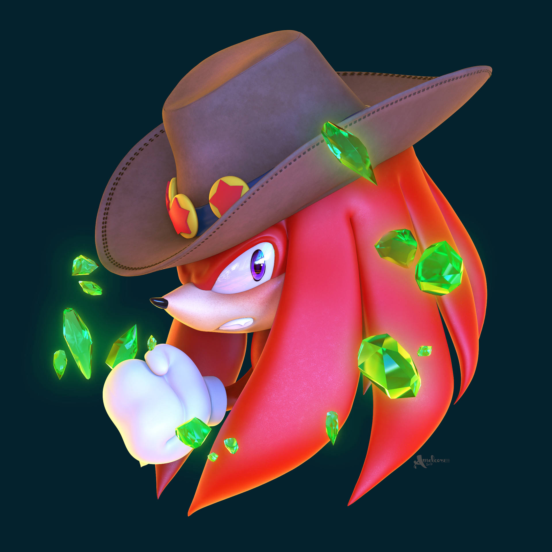 Knuckles The Echidna Wallpaper