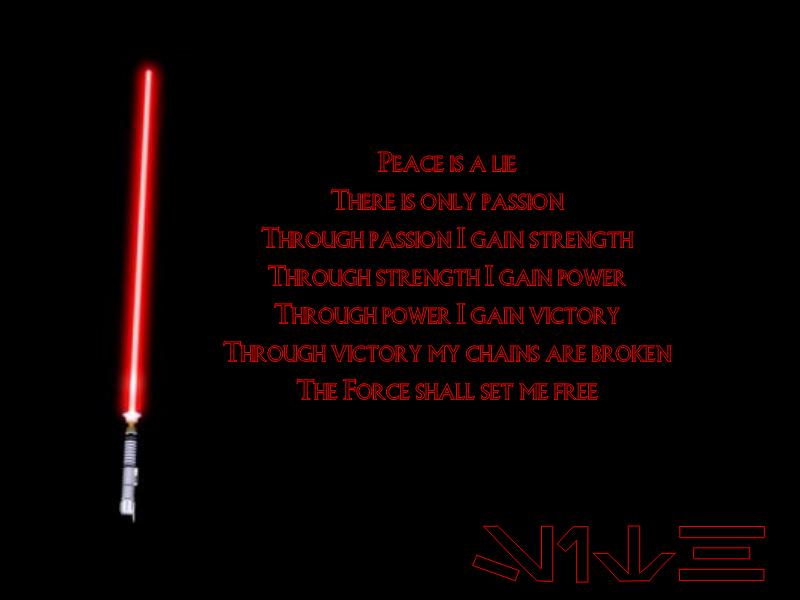 Sith Code Wallpaper Sith code by starflare1984