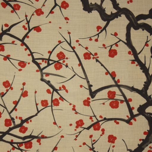 Clarence House Flowering Quince Wallpaper Traditional