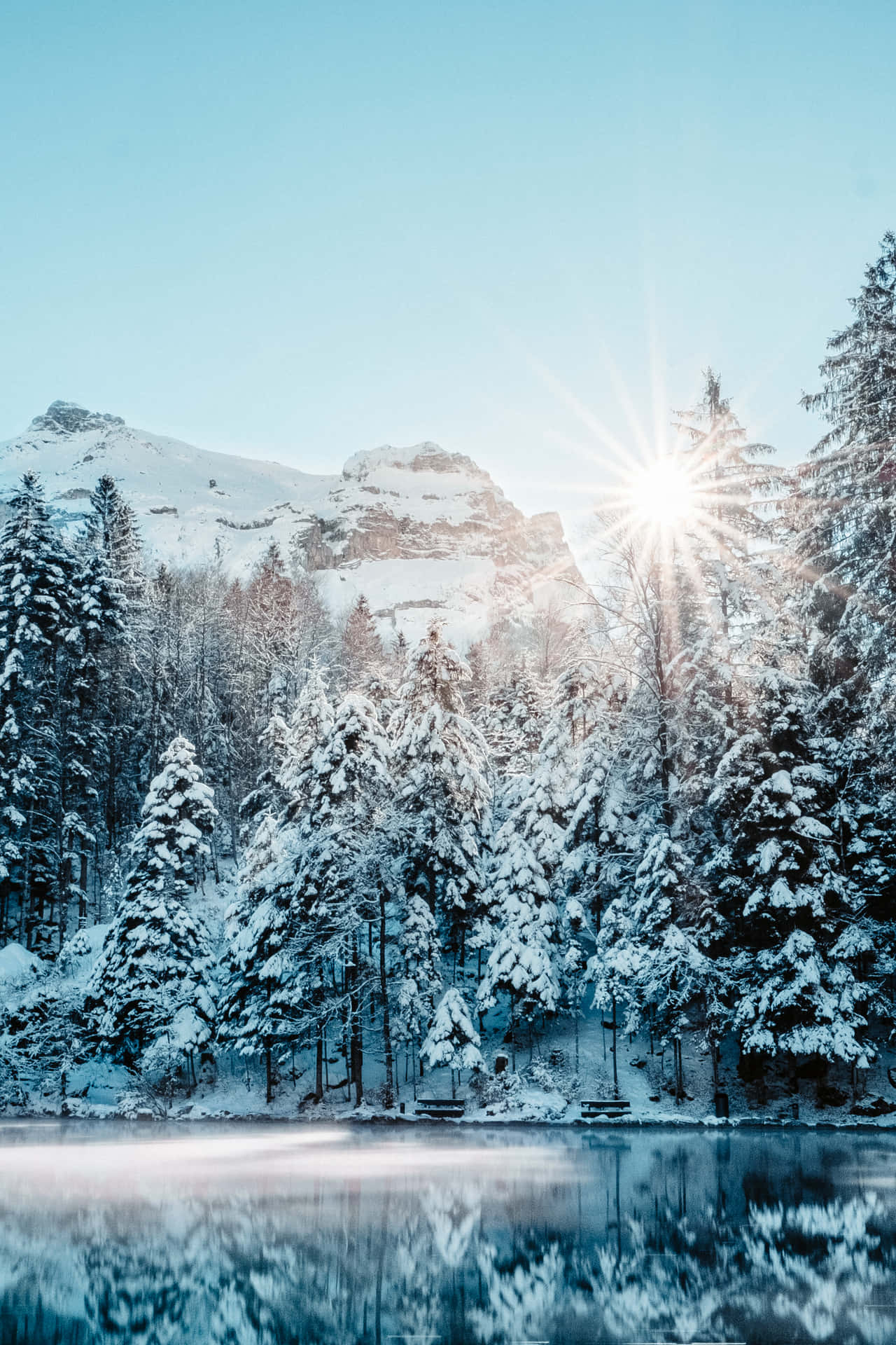 Snow Aesthetic Picture Wallpaper