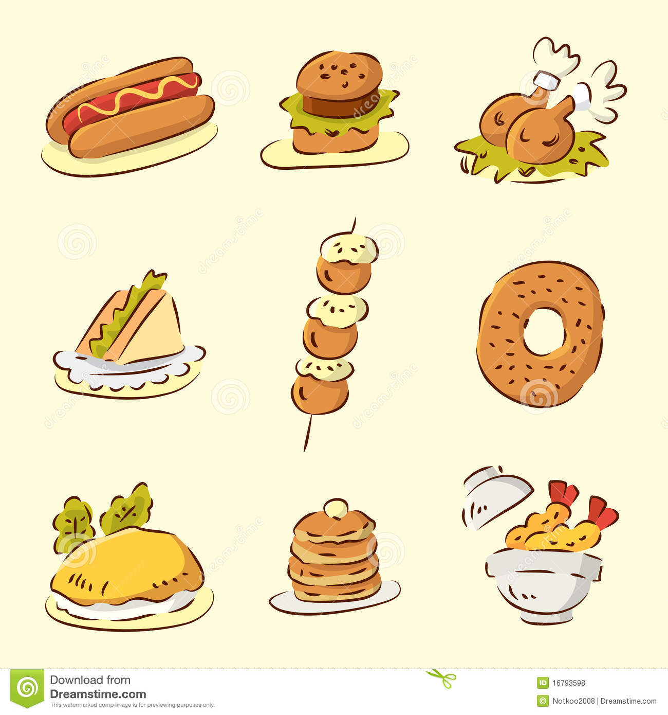 Food Cartoon Pictures