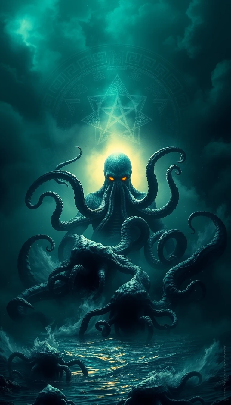 Cthulhu Phone Wallpaper