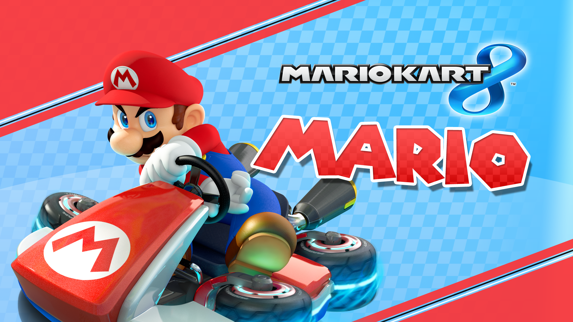 Mario   1920 x 1080 Mario Kart 8 Wallpaper by MaxiGamer