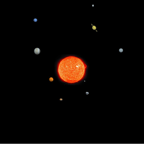 Solar System Animation Photo Sharing