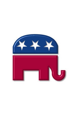 Wallpaper Of The Republican Elephant For iPhone