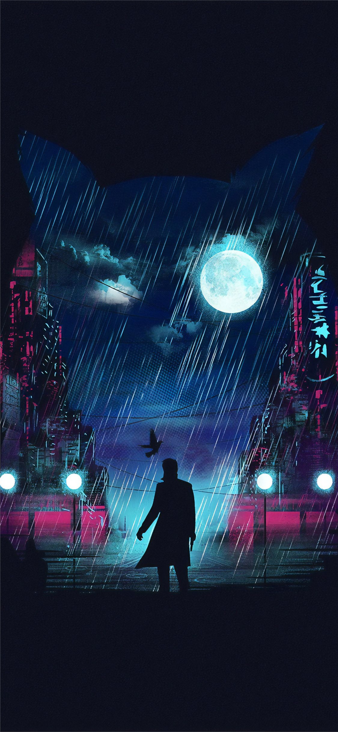 Blade Runner Digital Art 4k iPhone X Wallpaper