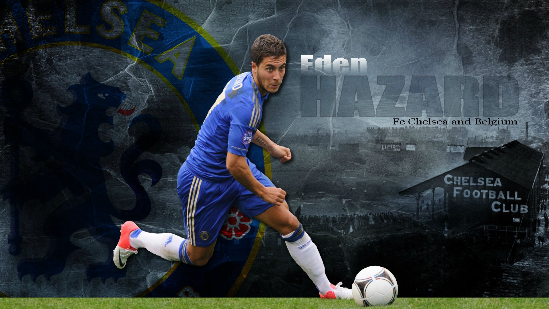 Eden Hazard Chelsea Fc And Belgium HD Wallpaper In Desktop