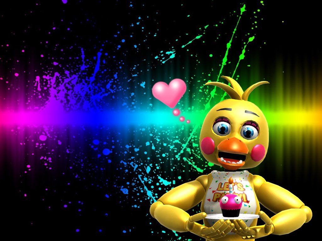 Fnaf Toy Chica Wallpaper By Marydiana123 Deviantart On