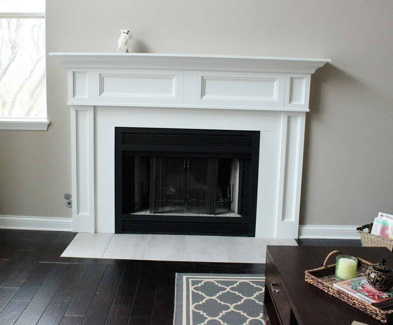 Fireplace Mantel Paint Ideas Get Relaxing And Peaceful