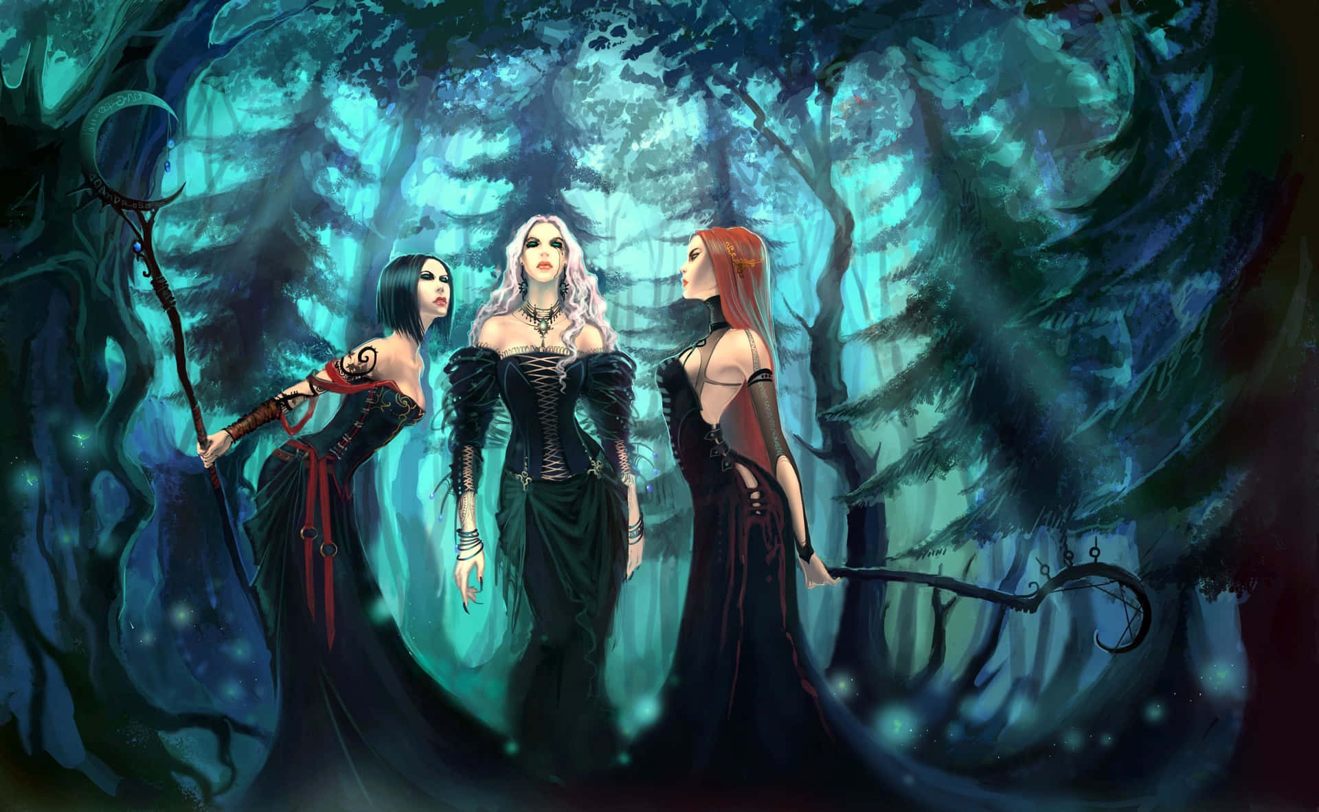Witchy Desktop Wallpaper