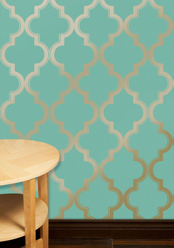 Hyde Park Temporary Wallpaper from ModCloth For My New Mansion 350x500