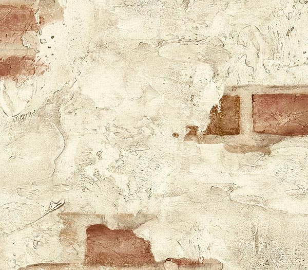 Tuscan Weathered Plaster Brick Wallpaper Chamber