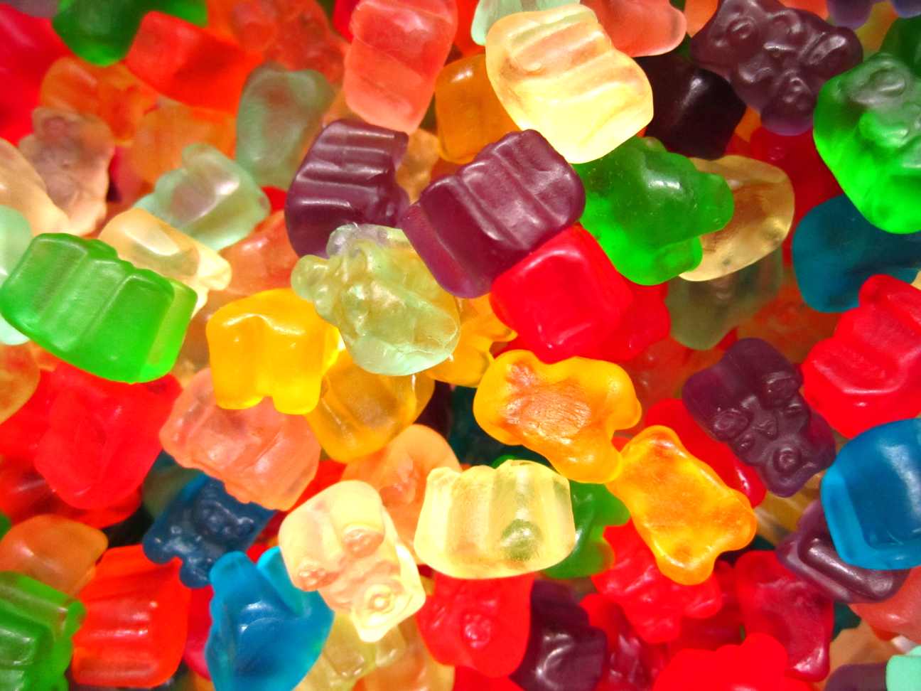 Rainbow Gummy Bear Background Galleryhip The