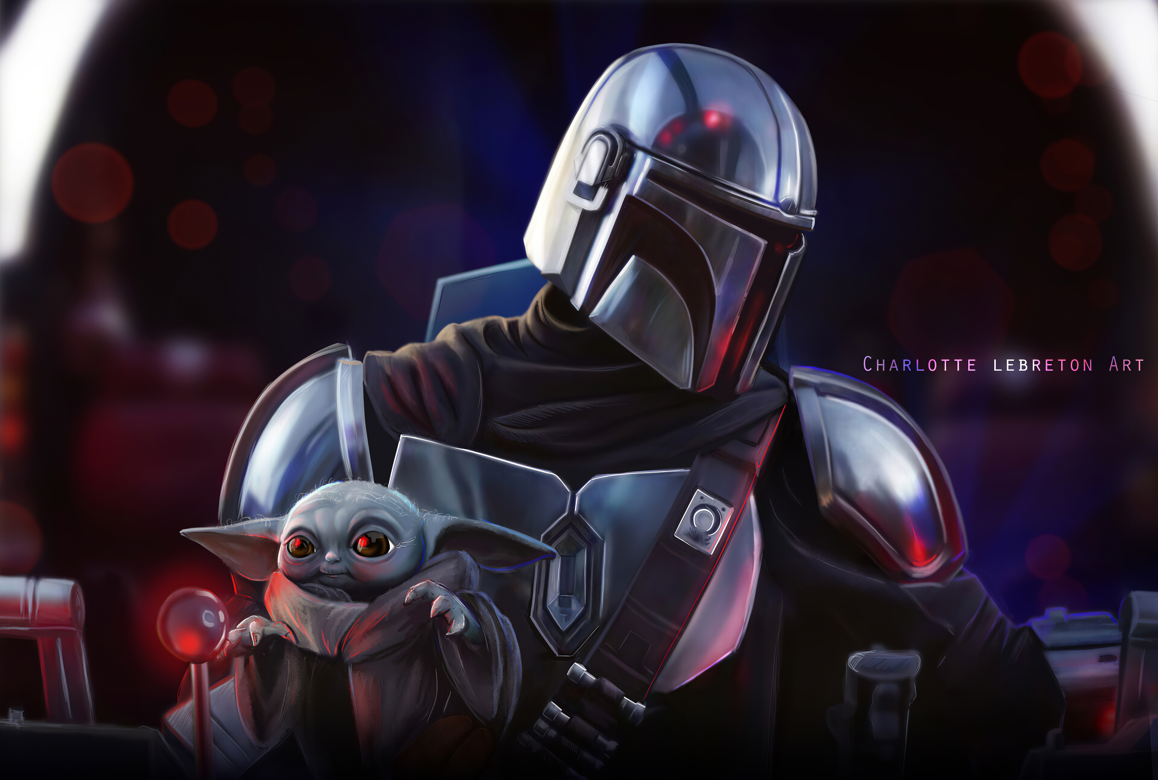 The Mandalorian Tv Series Artwork 4k Wallpaper HD Shows