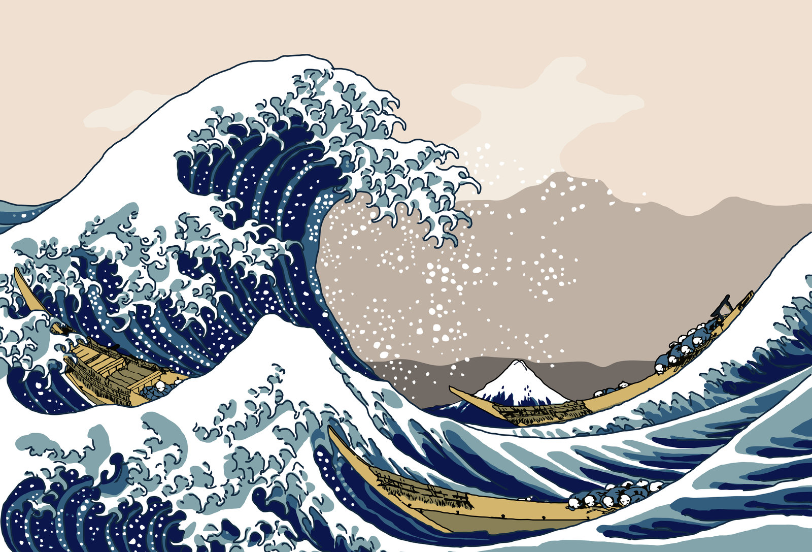 Hokusai By Refuse11