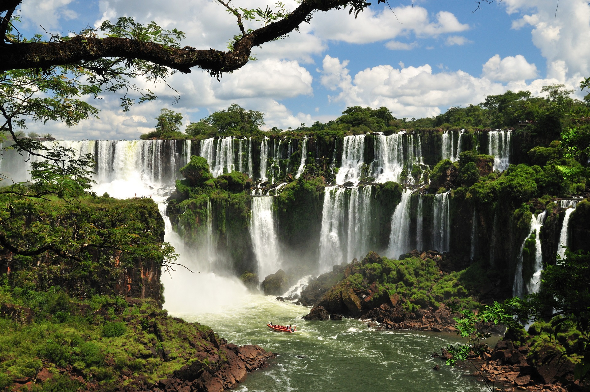 Iguazu Falls HD Beautiful Wallpaper Widescreen For