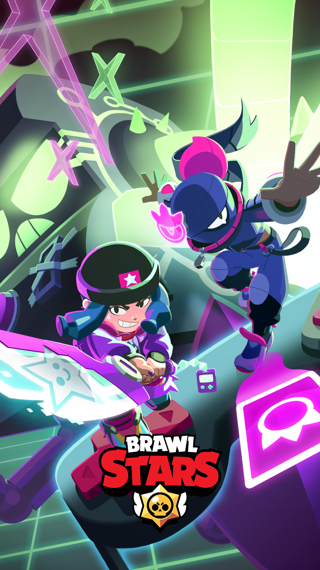 Brawl Stars Realeased A Phone Wallpaper With The Theme Of New