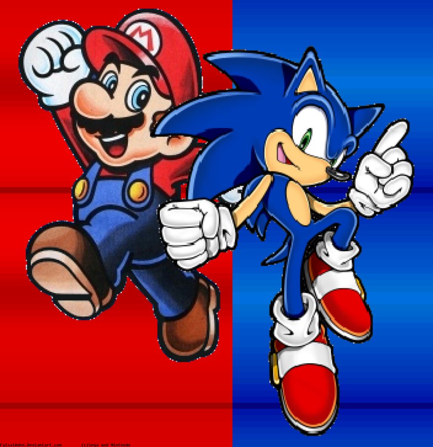 mario sports superstars sonic free riders characters