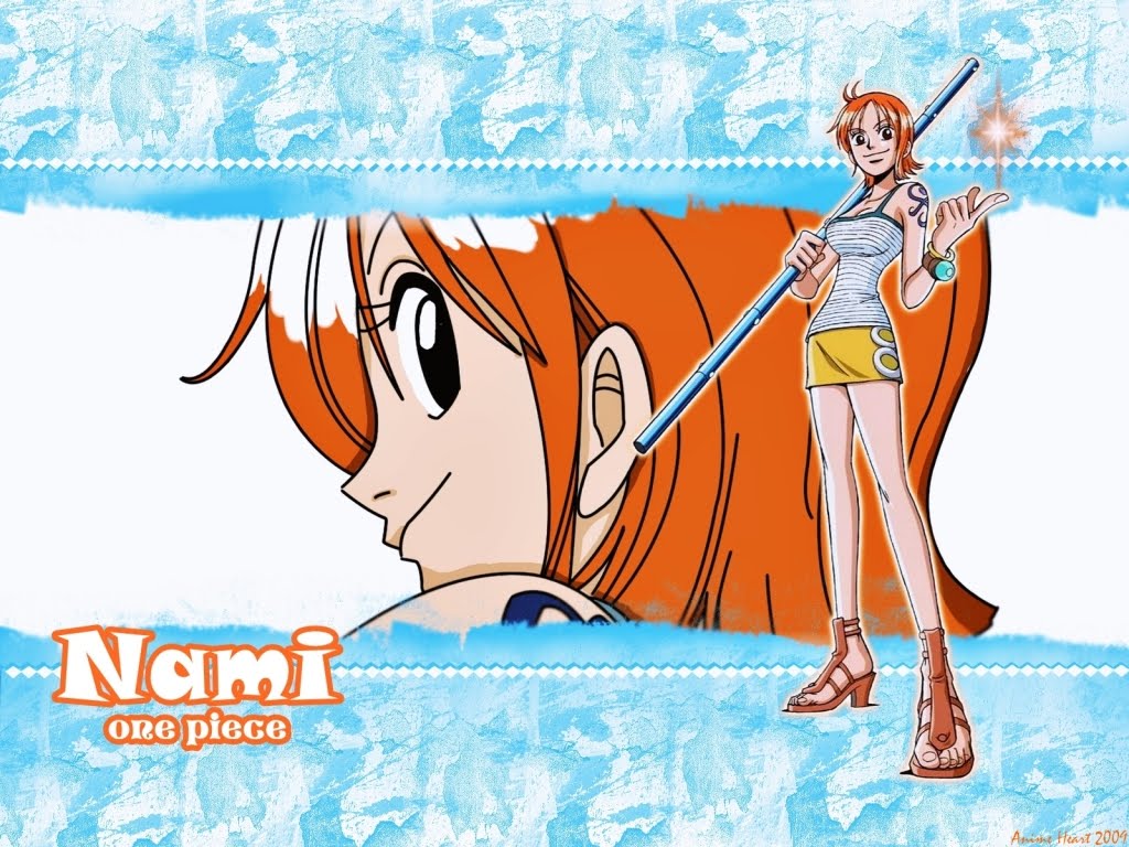Bleach Anime Nami One Piece Hot Wallpaper