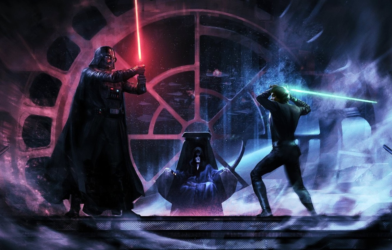 Wallpaper Darth Vader Jedi Lightsaber Sith