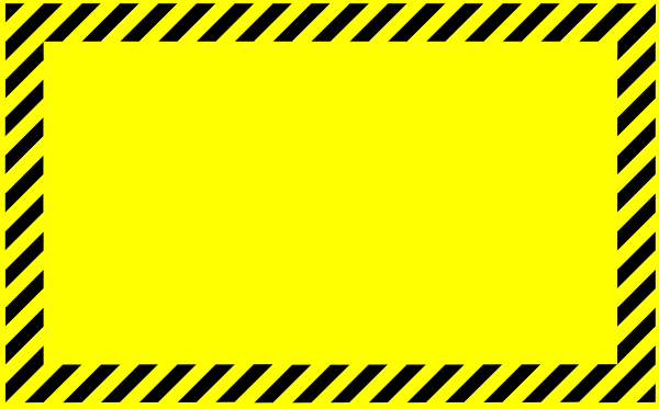 Blank Caution Sign Clip Art At Clker Vector Online