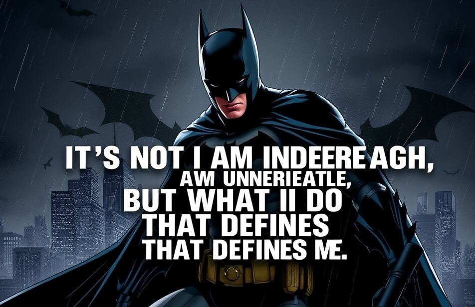 Batman Quotes Wallpaper