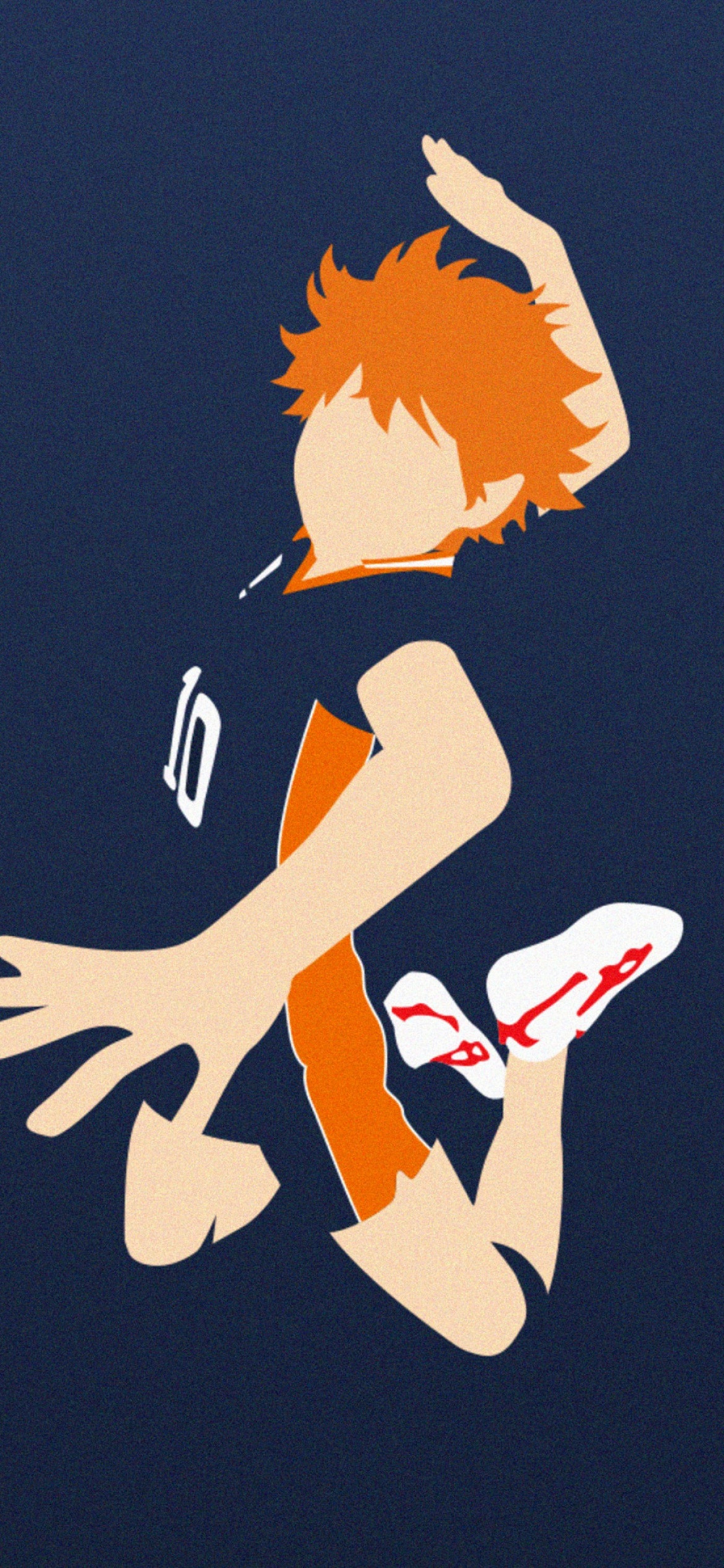 Shoyo Hinata Wallpaper 4k Faceless Minimalist