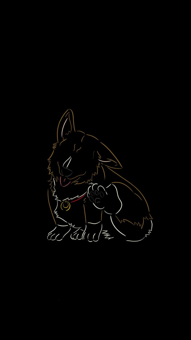 Ein Data Dog Minimal Wallpaper Oc R Cowboybebop