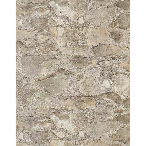 York Wallcoverings Pa130901 Weathered Finishes Field Stone Wallpaper